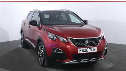 Usado Peugeot 3008 GT-line 131 CV (96 kW) 2020 Rojo SUV