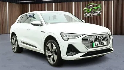White Used 2021 Audi e-tron S-Line SUV | £16,970 (Fair price)