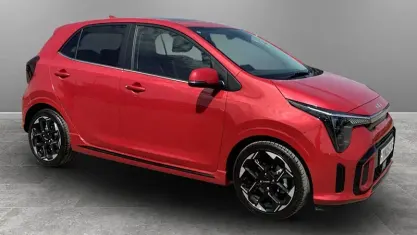 New Kia Picanto GT-Line S 77 HP (56 kW) 2025 Red Hatchback
