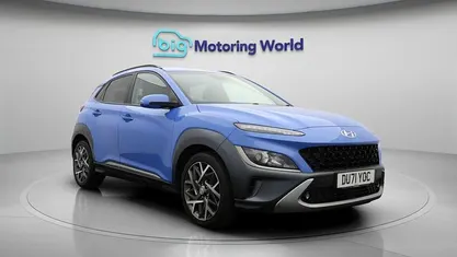 Blue Used 2021 Hyundai Kona Premium SUV | £13,500 (Fair price)