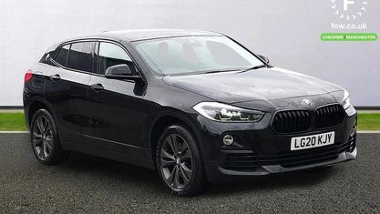 Begagnad BMW X2 Sport Line 192 HK (141 kW) 2020 Svart SUV