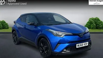 Used Toyota C-HR 122 HP (89 kW) 2018 Blue SUV