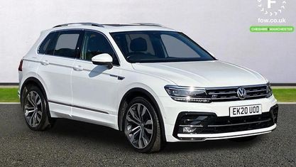 Używany VW Tiguan R-line 150 KM (110 kW) 2020 Biały SUV