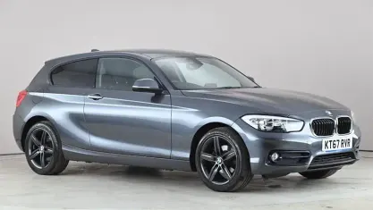 Used BMW 118 Sport Line 136 HP (100 kW) 2017 Grey Hatchback
