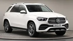 Diamond white Used 2021 Mercedes GLE350 AMG line Estate | £35,900 (Good price)