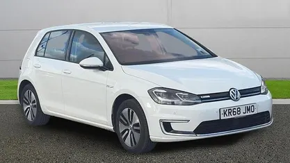 Used VW e-Golf 99 kW (135 HP) 2018 White Hatchback