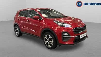 Used Kia Sportage 136 HP (100 kW) 2021 Red SUV