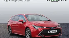 Red Used 2021 Toyota Corolla Design Estate | £19,000 (Fair price)
