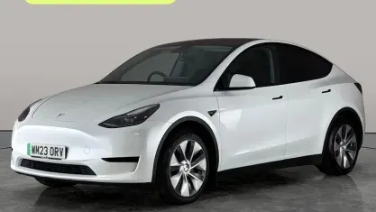 Used Tesla Model Y Standard Range 254 kW (346 HP) 2023 White SUV