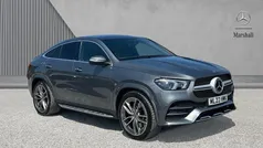 Selenite grey metallic Used 2022 Mercedes GLE400 AMG Line Premium Plus Coupe | £54,641 (Fair price)