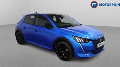 Second-hand Peugeot e-208 GTi 100 kW (136 CP) 2023 Albastru Hatchback