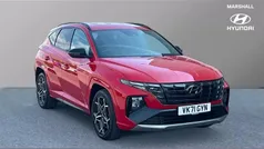 Engine red Used 2021 Hyundai Tucson N Line SUV | £21,543 (Fair price)