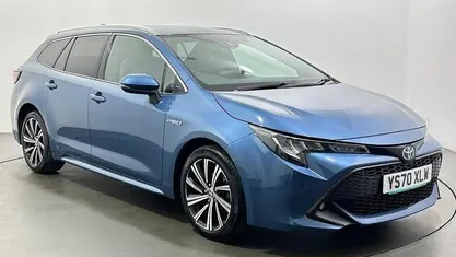 Used Toyota Corolla Design 122 HP (89 kW) 2021 Blue Estate