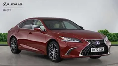 Red Used 2022 Lexus ES300H Sedan | £29,261 (Fair price)
