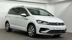 White Used 2020 VW Touran R-line MPV | £20,495 (Fair price)