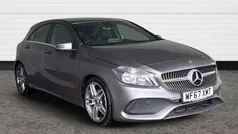 Grey Used 2018 Mercedes A160 AMG line Hatchback | £11,395 (Fair price)
