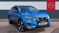 Blue Used 2019 Nissan Qashqai Tekna SUV | £13,624 (Fair price)