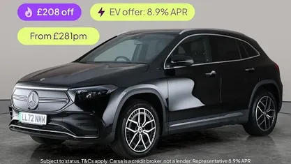 Black Used 2022 Mercedes EQA250+ AMG Line Premium SUV | £18,777 (Fair price)