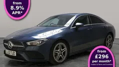 Blue Used 2022 Mercedes CLA180 AMG line Sedan | £22,365 (Good price)