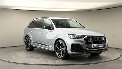 Used Audi SQ7 Black Edition 507 HP (372 kW) 2023 Satellite silver metallic/satellite silver metalli SUV