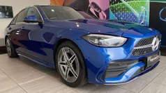 Blue Used 2024 Mercedes C200 AMG line Sedan | £31,990 (Fair price)