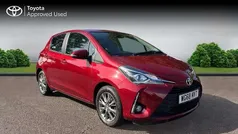 Red Used 2018 Toyota Yaris Hatchback | £9,684 (Fair price)