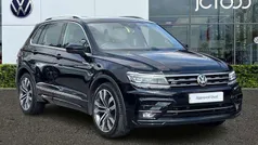 Black Used 2017 VW Tiguan R-line SUV | £18,690 (Fair price)