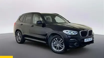 Used BMW X3 M Sport 190 HP (139 kW) 2020 Black SUV