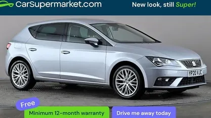 Used Seat Leon SE Dynamic 116 HP (85 kW) 2020 Silver Hatchback