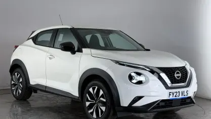 Used Nissan Juke Acenta 114 HP (83 kW) 2023 White SUV