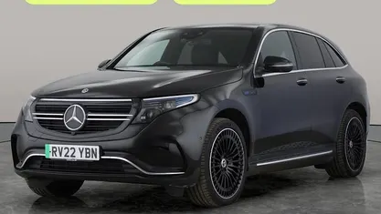 Used Mercedes EQC400 AMG Line Premium Plus 300 kW (408 HP) 2022 Black SUV