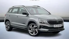 Graphite grey metallic Used 2025 Skoda Karoq SportLine SUV | £29,999 (Fair price)
