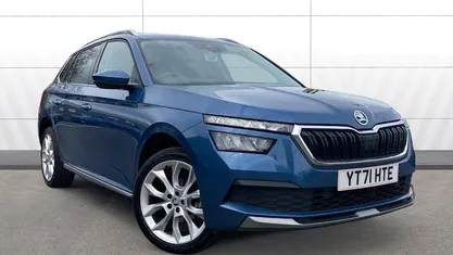 Used Skoda Kamiq SE L 150 HP (110 kW) 2021 Blue SUV