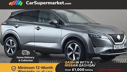 Grey Used 2022 Nissan Qashqai N-Connecta SUV | £15,497 (Fair price)