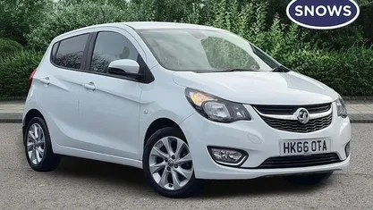 Used Vauxhall Viva 75 HP (55 kW) 2016 White Hatchback