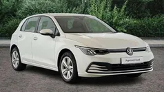 Pure white Used 2022 VW Golf VIII Life Hatchback | £18,490 (Fair price)