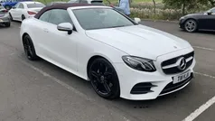 White Used 2017 Mercedes E220 AMG Line Premium Cabriolet | £20,000 (Fair price)