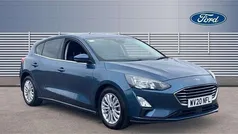 Blue Used 2020 Ford Focus Titanium Hatchback | £10,658 (Fair price)