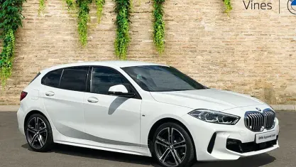Used BMW 118 M Sport 136 HP (100 kW) 2022 White Hatchback