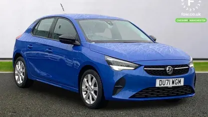 Used Vauxhall Corsa 75 HP (55 kW) 2021 Blue Hatchback