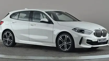 Used BMW 118 M Sport 136 HP (100 kW) 2023 White Hatchback