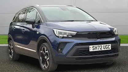 Used Vauxhall Crossland Ultimate 131 HP (96 kW) 2023 Blue SUV