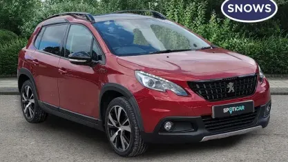 Used Peugeot 2008 GT-line 110 HP (80 kW) 2019 Red SUV