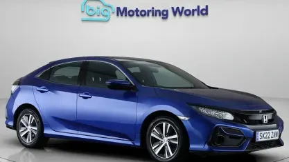 Used Honda Civic SE 126 HP (92 kW) 2022 Blue Hatchback