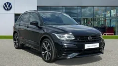 Pure white Used 2021 VW Tiguan R-line SUV | £26,050 (Fair price)
