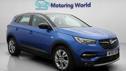 Used Vauxhall Grandland X Sport 131 HP (96 kW) 2019 Blue SUV