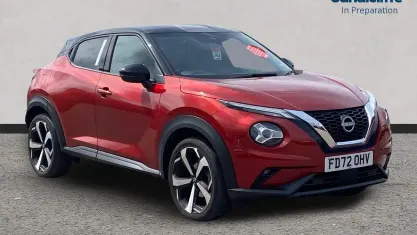 Used Nissan Juke Tekna 114 HP (83 kW) 2022 Red SUV