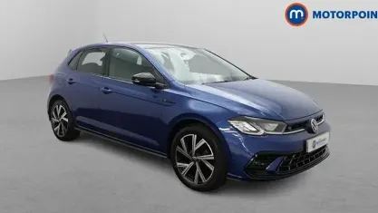 Used VW Polo R-line 95 HP (69 kW) 2024 Blue Hatchback
