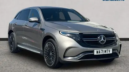 Used Mercedes EQC400 AMG Line Premium 300 kW (408 HP) 2022 Silver SUV