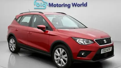 Used Seat Arona SE 95 HP (69 kW) 2021 Red SUV
